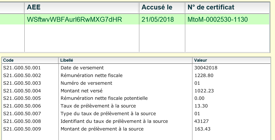 PAS n°1 PAS n°1